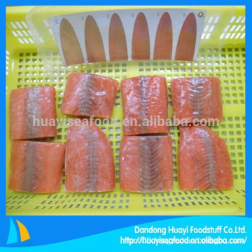 New season frozen pink salmon portion